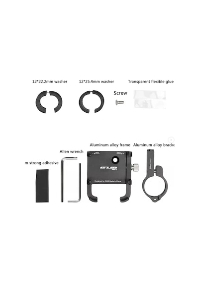 Motosiklet Telefon Tutucu Zr Gub Pro 3dc