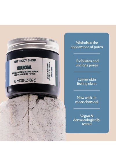 Himalayan Charcoal Purifying Glow Mask İçerik: 75 Ml Yüz Maskesi Prickelnde Fango-dokusunu Entgiftet, Entschlackt Ve Cildi Temizler Etkili. Maske