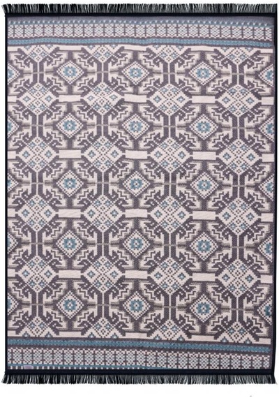Bigghome Çift Taraflı Kilim, Makinede Yıkanabilir, Modern Desenli, 120 180 Cm, Sa25at