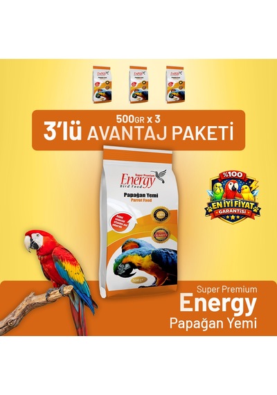 Papağan Yemi 500 G - 3 Adet