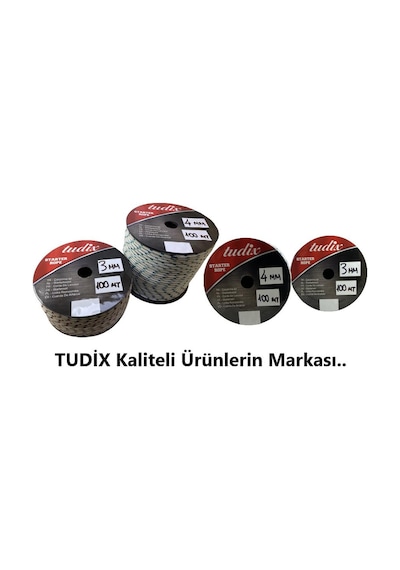 Fgd Motor Çekme Çalıştırma Starter İpi 3Mm 50 Metre