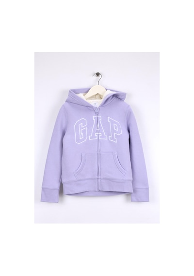 Gap Baskılı Kız Çocuk Mor Sweatshırt 790006001