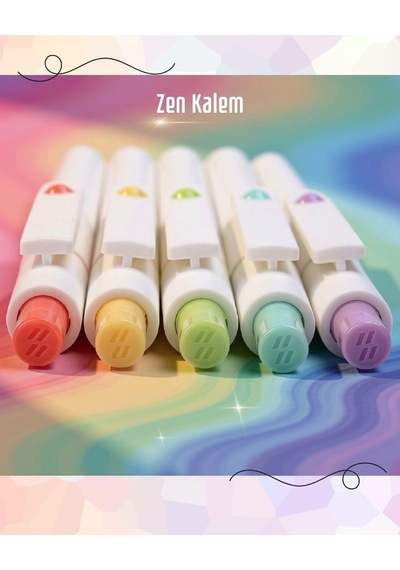 Tr Piloting Jel Kalem Mavi Mürekkepli 5'li Set-zen Genel
