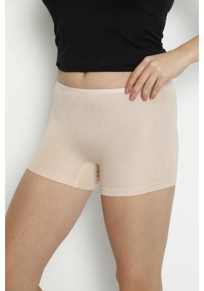Lüx Drm Bayan Bambu Boxer Şort 3170 Ten