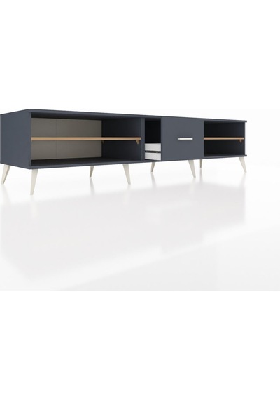 Kronos Tv Ünitesi 2 Raflı Tek Çekmeceli 220x59x51 Antrasit-çam/antrasit Atlas Çam/antrasıt - Antrasıt Kronos Tv Ünitesi 2 Raflı Tek Çekmeceli 220x59x51 Antrasit-çam/antrasit Atlas Çam/antrasıt - Antrasıt