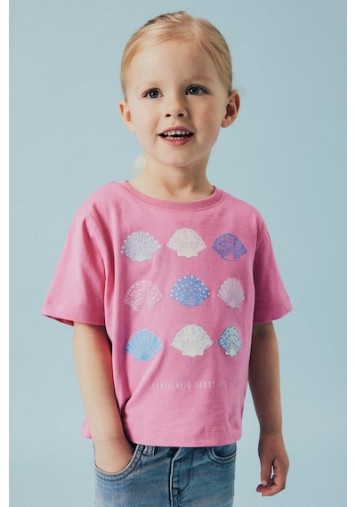 Name It Nmfjassa Ss Nreg Top Pb Pembe Kız Çocuk Kısa Kol T-shirt 000000000102263522 Pembe
