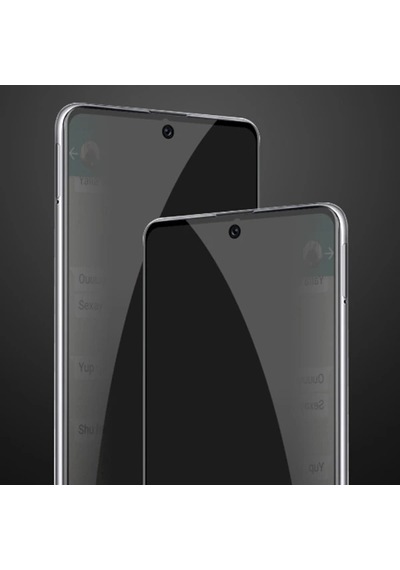 Ally Sm Galaxy A71 3d Full Privacy Gizlilik Tempered Cam Ekran Koruyucu- 5775