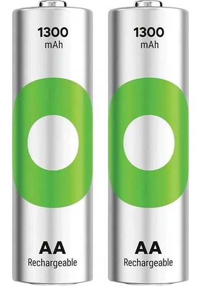 Gp Recyko 1300 Mah Ni-mh 1.2 Volt Aa Kalem Şarjlı Pil 2li Paket