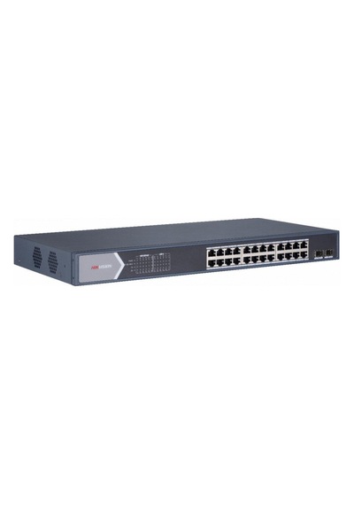 Hikvision Ds 3E0526P E/M 24 Port Poe 225W Gigabit Switch