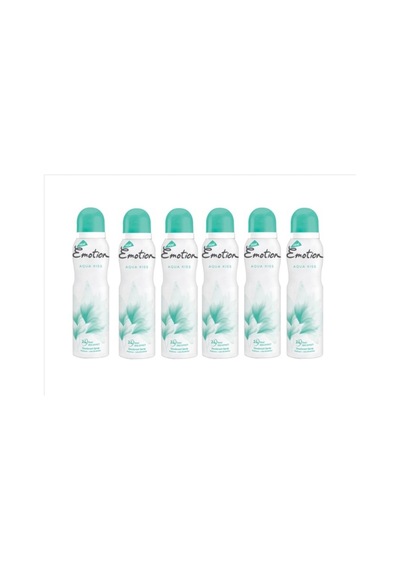 Emotion Aqua Kiss Kadın Sprey Deodorant 150 ML x 6