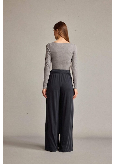 Defacto Relax Fit Normal Bel Düz Paça Modal Pantolon G1338ax25smar129 Antrasit