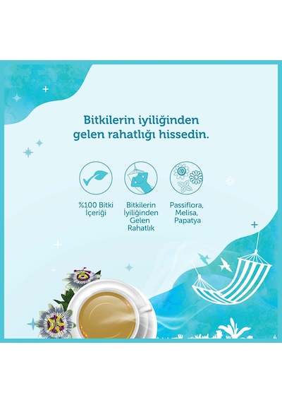 Doğadan Rahat Hisset Pasifloralı Süzen Poşet Karışık Bitki Çayı 3 x 18'li