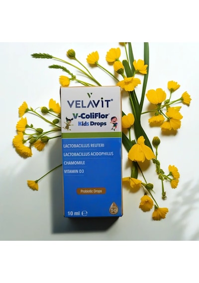 Velavit V-Coliflor Kids Drops Probiyotik Damla 10 ML