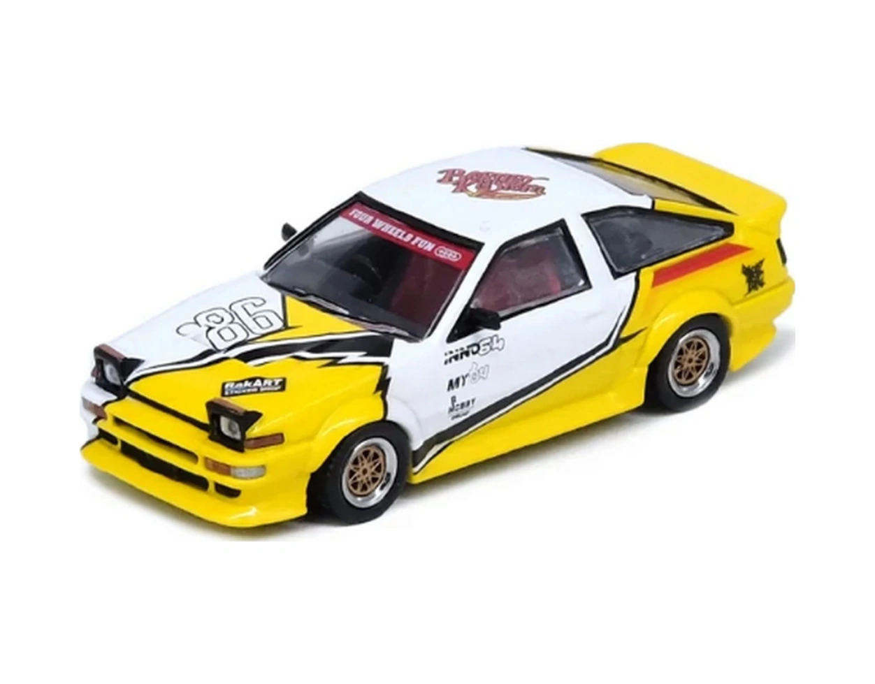 Inno 1/64 Toyota Sprinter Trueno Ae86 Brunei Diecast Kustom Show 2024