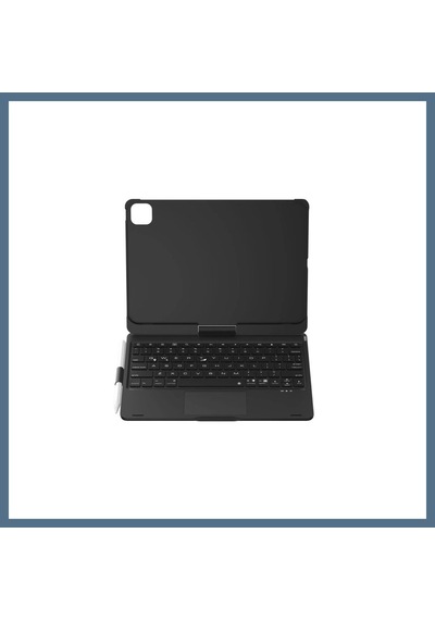 Buradabulabilirsin Apple Uyumlu iPad Pro 11 2024 F11 Ats Kılıf Magic Dönen Klavyeli Tablet Kılıf - Siyah Bbz