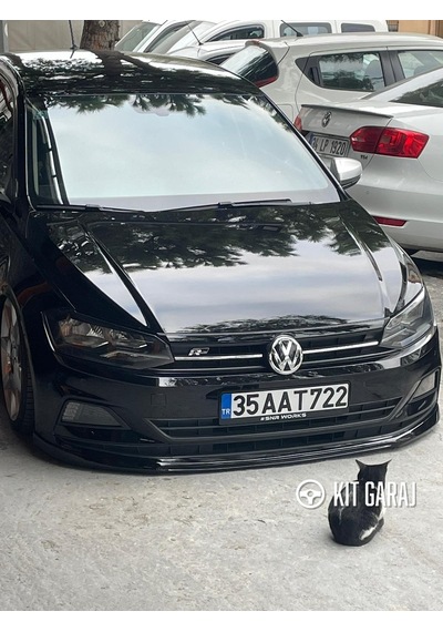 Kit Garaj Volkswagen Polo 2018 Ön Ek Plastik Boyasız