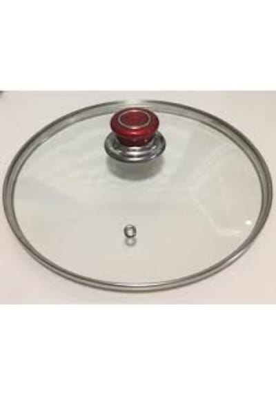 Doğa Cam Tencere Kapağı 16 Cm +kulp 1 Adet 16 Cm Dir Şeffaf