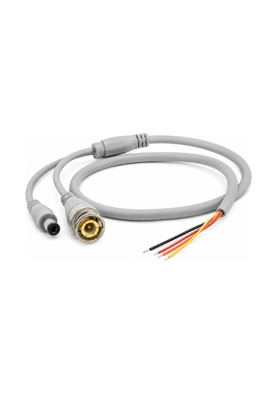 Hadron Hdx5530 Bnc Ve Dc Power Jack Kablosu 5.5x2.5 Mm 60 Cm