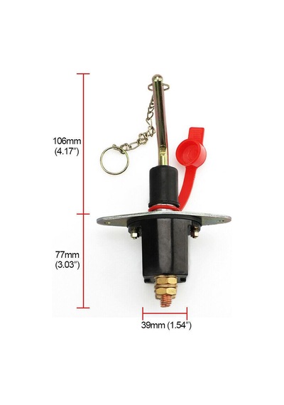 Aksa 06-001 Tır Devre Kesici 24 Volt Büyük