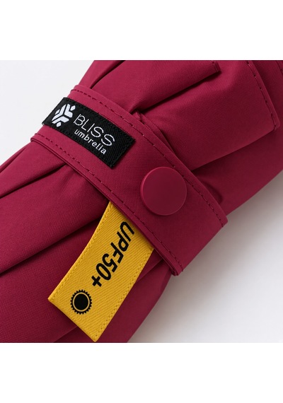 Bliss Umbrella Kapsül Şemsiye - Uv Korumalı Güneş Şemsiyesi Bordo