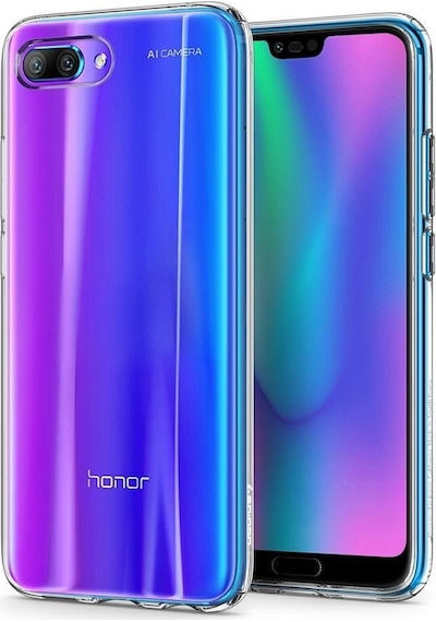 Spigen Huawei Honor 10 İle Uyumlu Kılıf Liquid Crystal 4 Tarafı Koruma