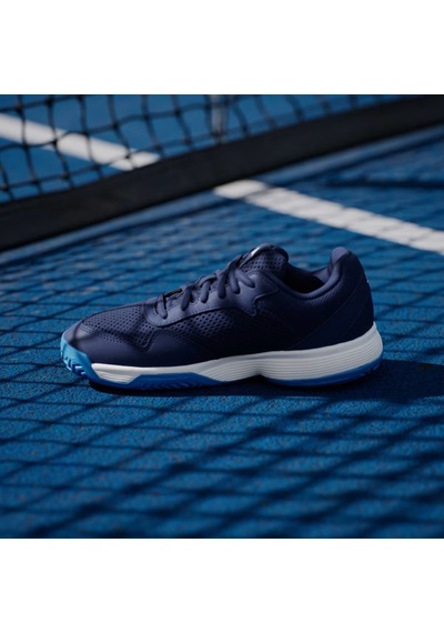 Adidas Kk3857 Courtflash Sert & Toprak Kort Çocuk Tenis Ayakkabısı Mavi