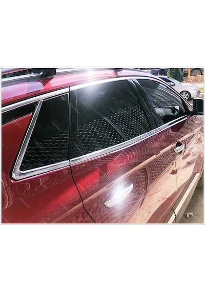 Opel Grandland X Krom Cam Çerçevesi 14 Parça 2017 Sonrası P.Çelik