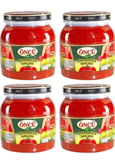 Gıda Domates Salçası 1650 Gr X4 Adet