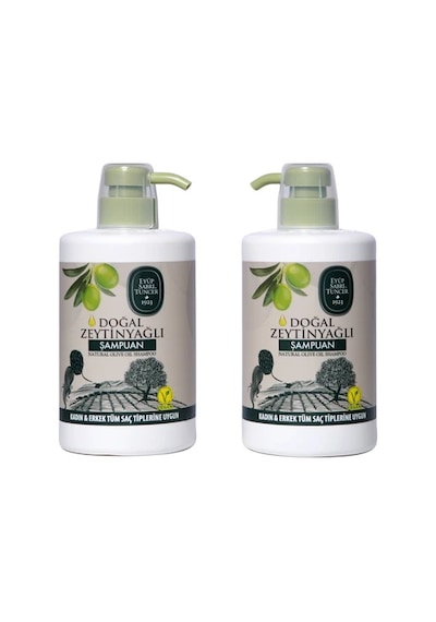 Eyüp Sabri Tuncer Doğal Zeytinyağlı Şampuan 2 x 700 ML