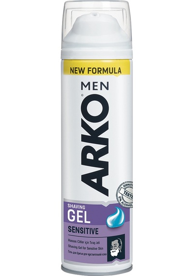 4 Adet Arko Tıraş Jeli 200 Ml Sensitive