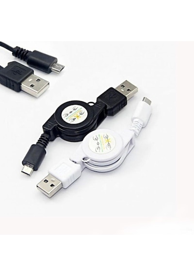 Makara Sarmalı Mikro Micro Usb Şarj Data Kablo Usb Zip Kablo (533633974)