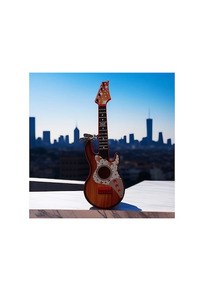 Oyuncak Gitar Elektro Gitar Okul Gösterileri İçin Gitar 15x50cm 2 Adet