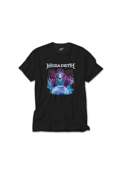 Megadeth Ruler Of The World Siyah Tişört Siyah