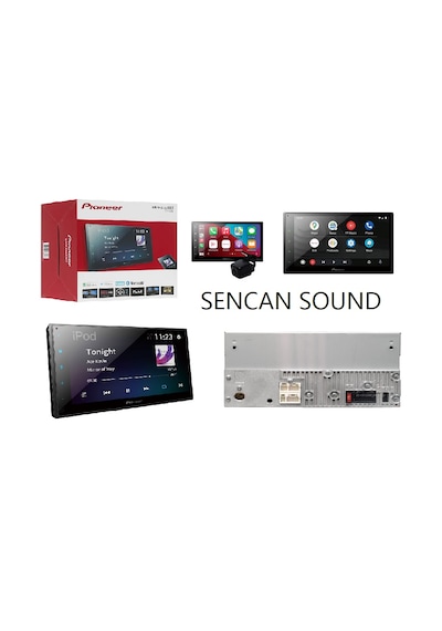 Pioneer Dmh-a4450bt 6,8 Inç Kapasitif Dokunmatik Ekran Apple Carplay Android Auto Android Mirroring Oto Multimedya 6.95"