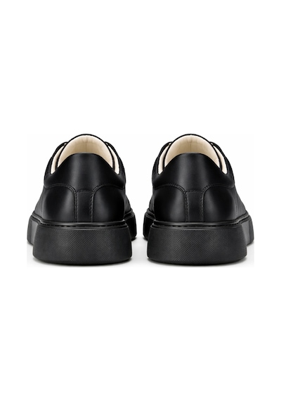 Pierre Cardin 1362002 Hakiki Deri Günlük Erkek Sneaker Şık Ayakkabı Siyah-siyah