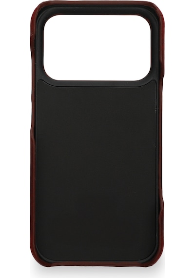 Avra Hide Case Apple Uyumlu iPhone 17 Pro Crimson Vow