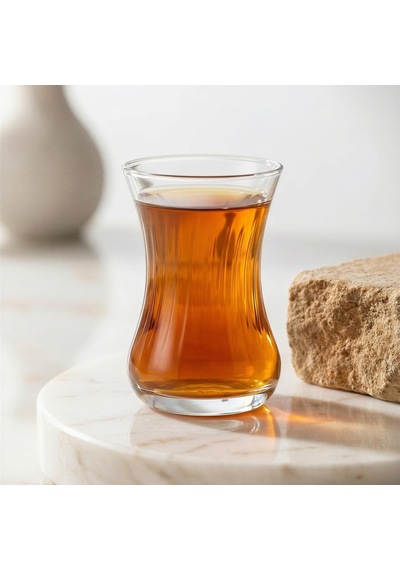 Lexroo Demet 6'lı Çay Bardağı Çok Renkli