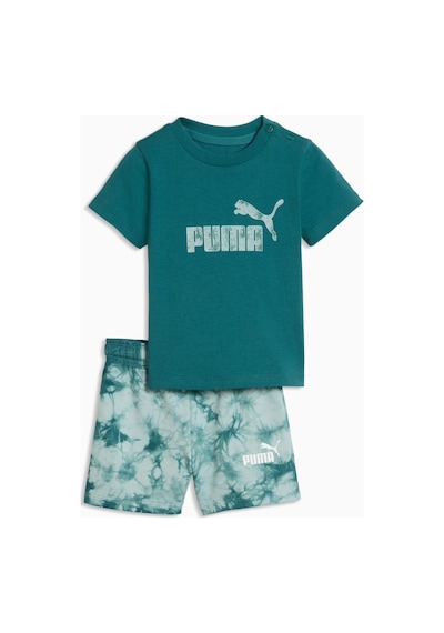 Puma Essentials Tie Dye Bebek Yeşil 2'li Takım 693291-41