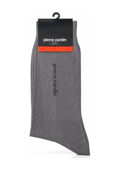 Pierre Cardin Gri Merserize Çorap 41-44 Beden Klasik Günlük Çorap Çok Renkli