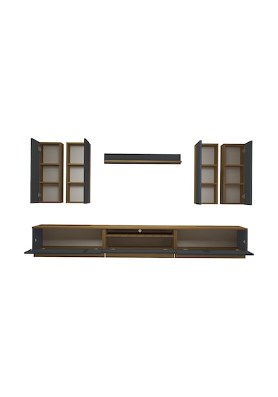 Decoraktiv Trendstyle 8d Mdf Tv Ünitesi Tv Sehpası Pera - Antrasit