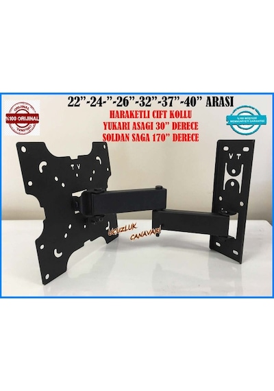 Lcd Led Tv 32 " 37 " 40 " 42 "Çiftkolluharaketliaskı Aparat