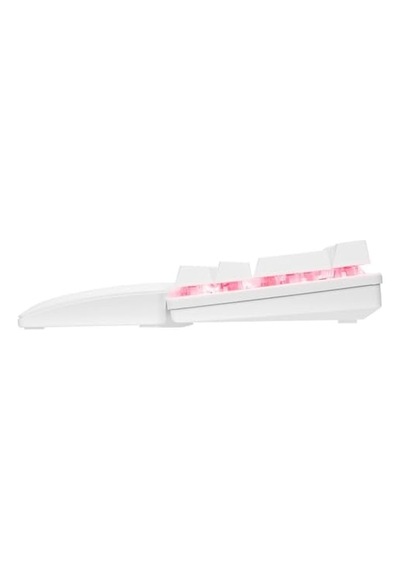 Ally K11 Beyaz Rainbow Q Bilek Destekli Red Switch Gaming Oyuncu Klavye