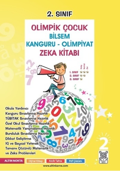Altın Nokta 2. Sınıf Olimpik Çocuk Zeka Kitabı