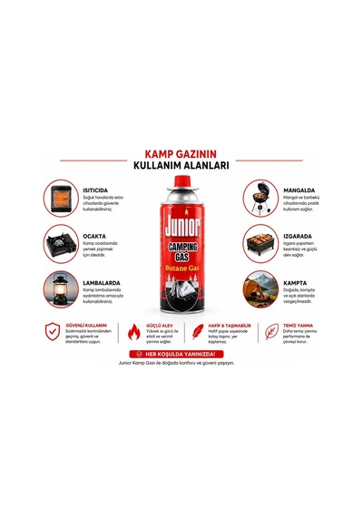Lb Kamp Gazı - Gaz Kartuşu - 393 Ml Çok Renkli