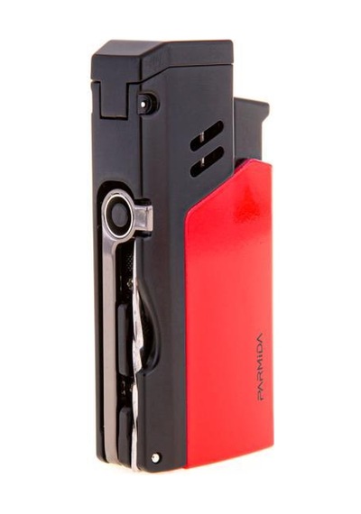 Tek Torch Pürmüz Kırmızı Puro Çakmağı - Tr3478