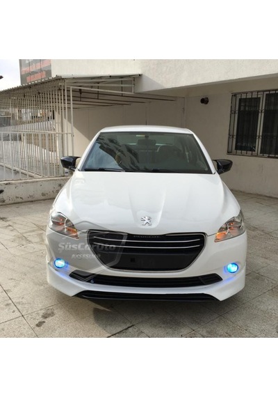 ŞüsCarOto Peugeot 301 2012-2019 Batman Yarasa Ayna Kapağı Piano Black ABS Plastik (00)