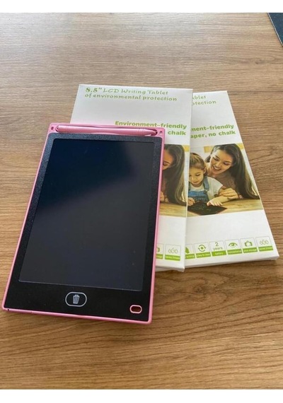 Grafik Digital Çocuk Yazı Tahtası Çizim Tableti Lcd 8.5 Inc Mavi