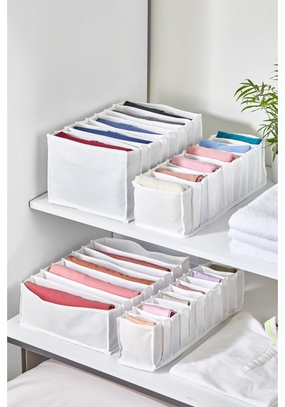 Organizer 4.boy 8 Gözlü 31x36x12 Cm Belirtilmemiş Beyaz Diğer