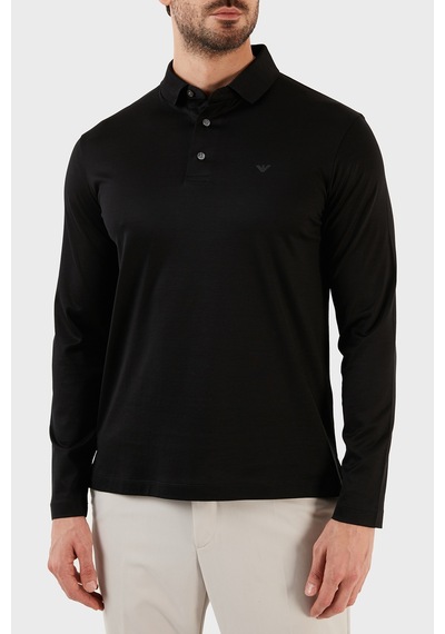 Emporio Armani Erkek Polo T Shirt 8N1F97 1JUVZ 0999 SİYAH Siyah