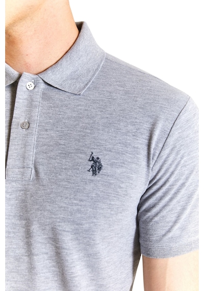 U.S. Polo Assn. Erkek T-shirt 1792406 GRI MELANJ